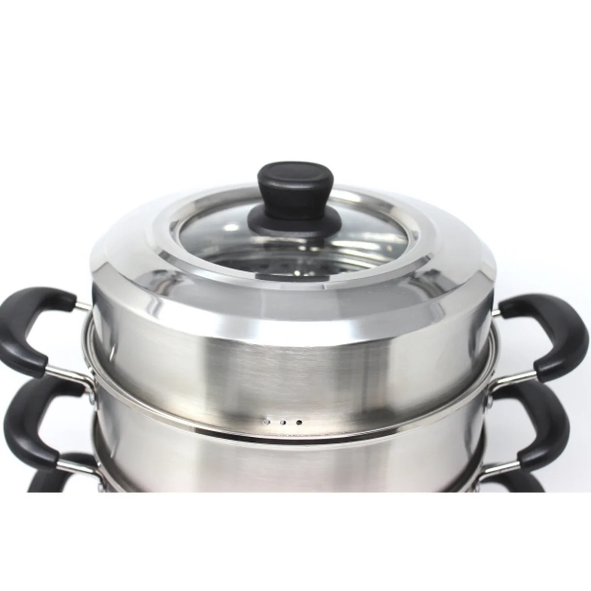 Concord four-layer stainless steel steamer SAS Large capacity Easy to clean Heat transfer fast