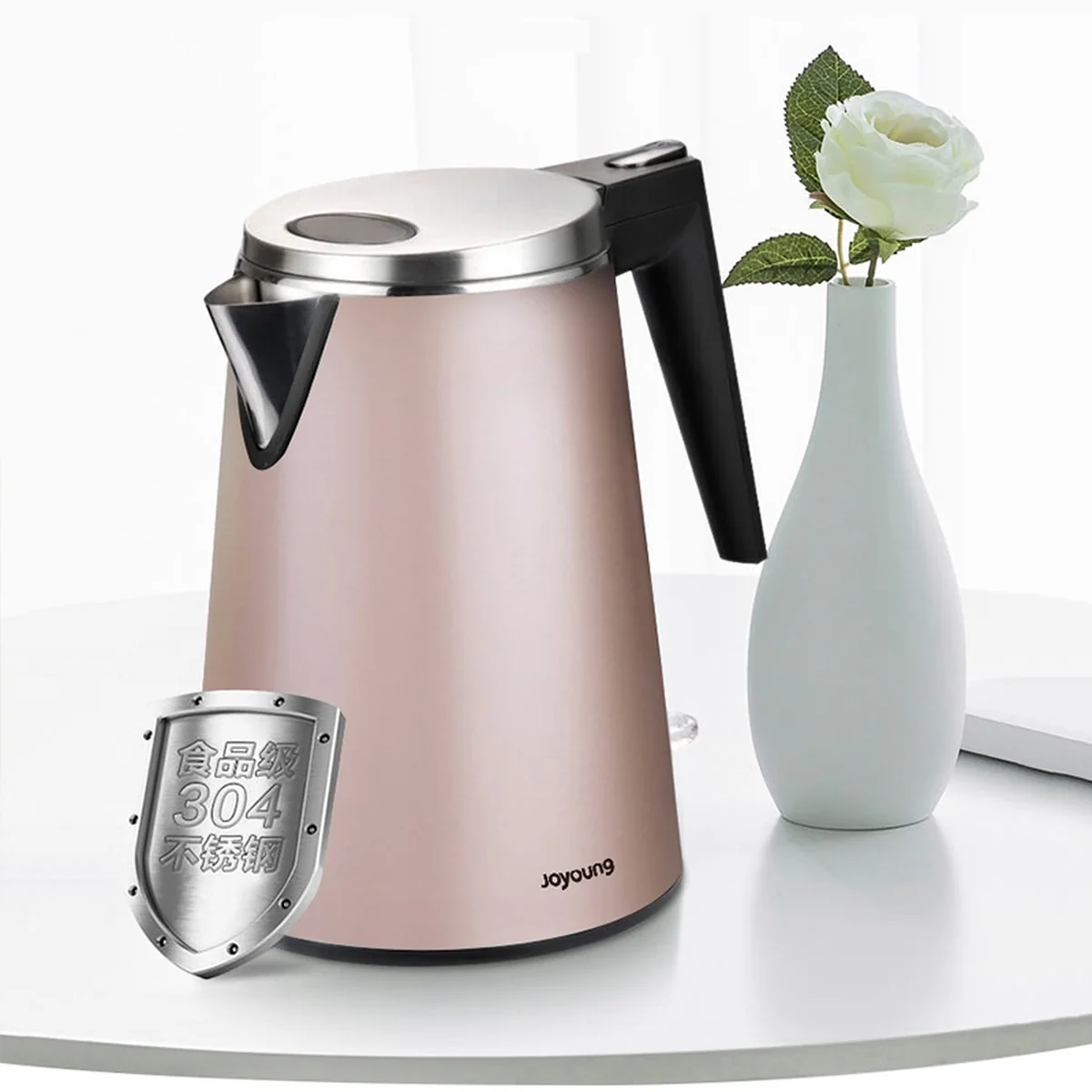 Joyoung, stainless steel electric kettle, K15-F2M, 1.5L