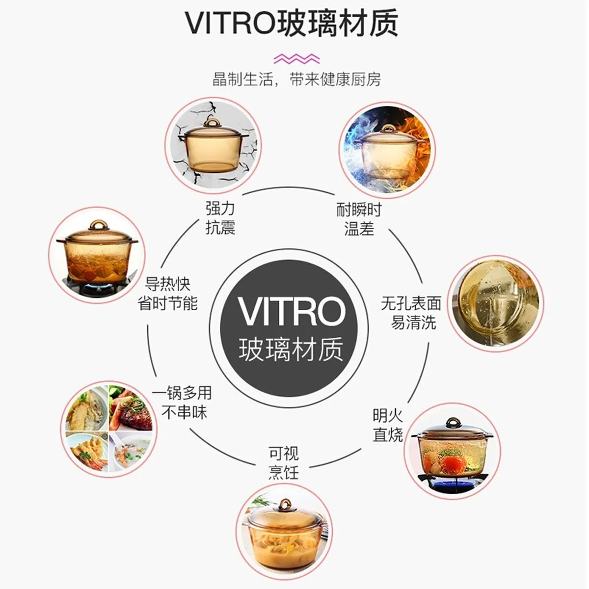 Makoto Smart Electric Clay Pot DGD30-30DG Multifunctional Stew Pot 3L