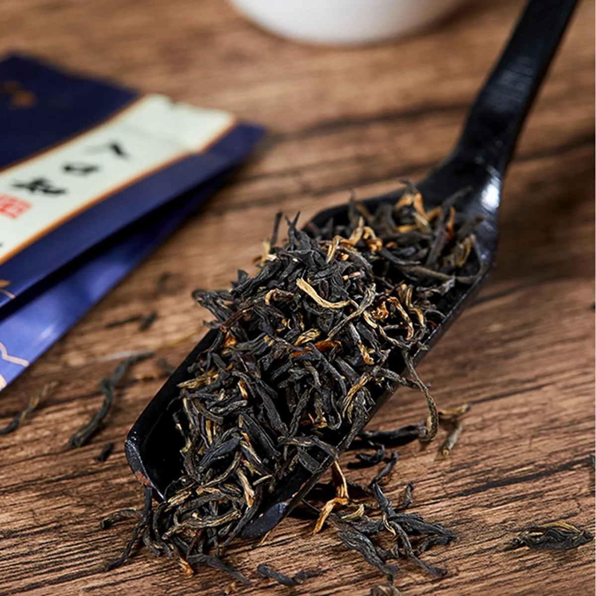 [Direct mail from China, delivery time is 10-15 days] BAMA Tea Industry Imported Known Series Black Tea Golden Junmei, Rich Honey Fragrant, Gift Box 180g (4g*45 packs)