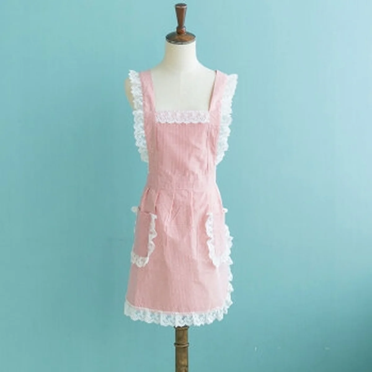 SVORIAHI Lace Sleeveless Apron SPQ-WQ01 Oil and Waterproof Durable and Breathable