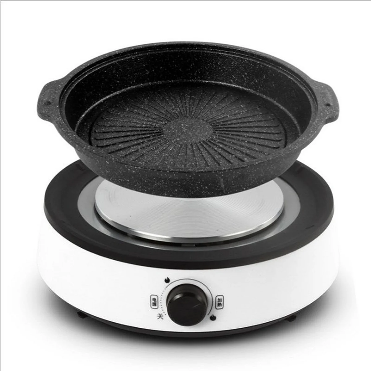 Becware Multifunctional electric heating pot Bec-DRG, split type, non-stick pot, 4L