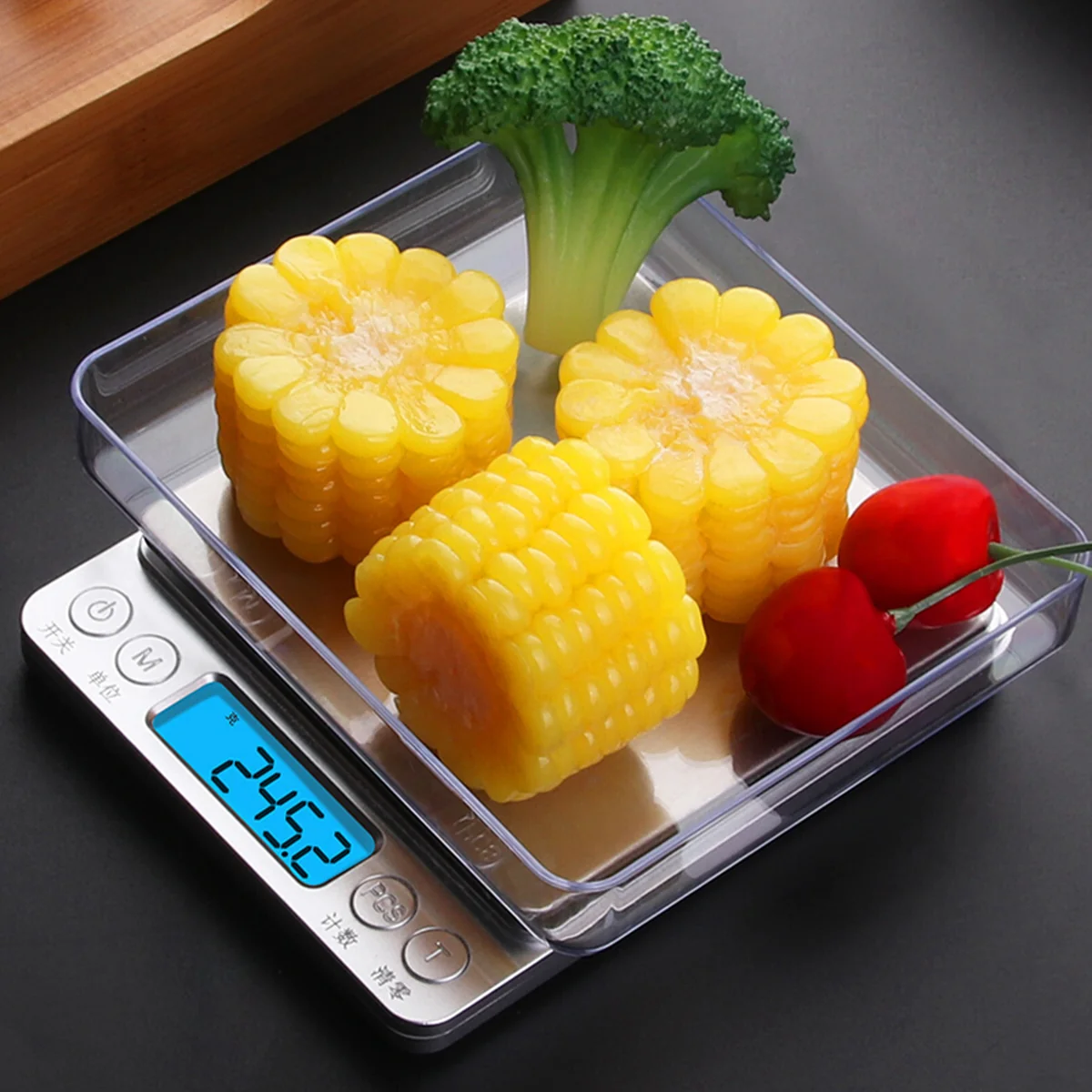 Baijie, Stainless Steel Kitchen Scale, Baking Scale, Electronic Scale, BJ-DZC, 3kg/0.1g