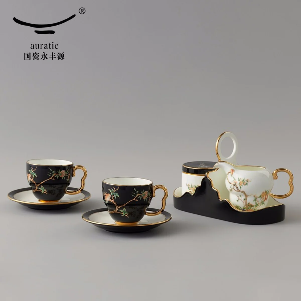 Auratic, 8-Piece Coffee Cup,tea cup, ceramic coffee cup, ceramic coffee cup set