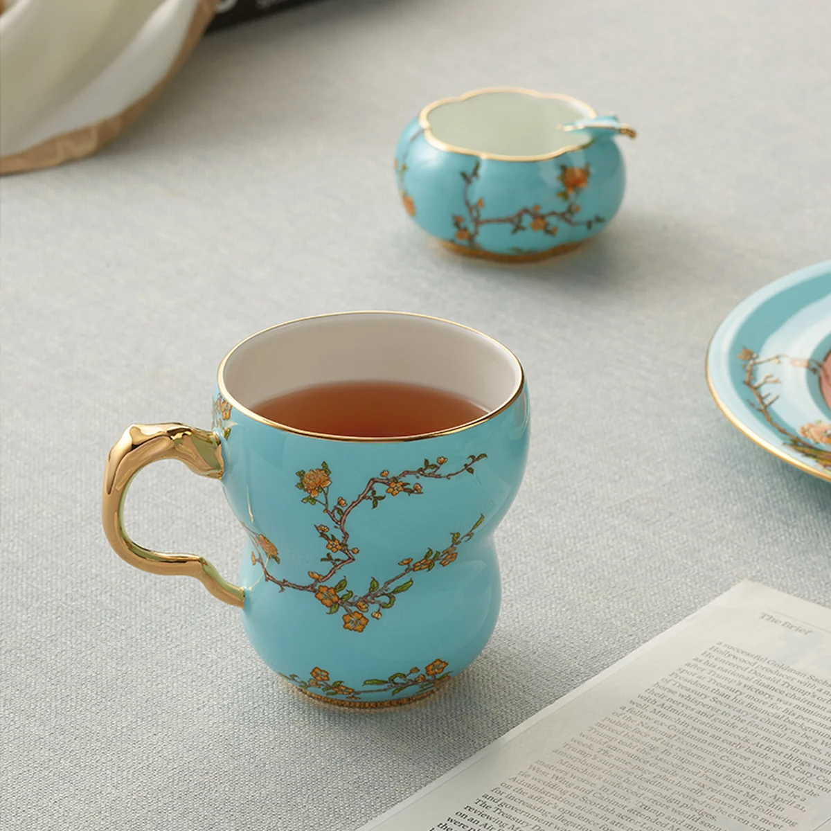 [Direct mail from China, delivery time is 10-15 days] Auratic Guoca Yongfengyuan 2-head Qinghuan two-piece set