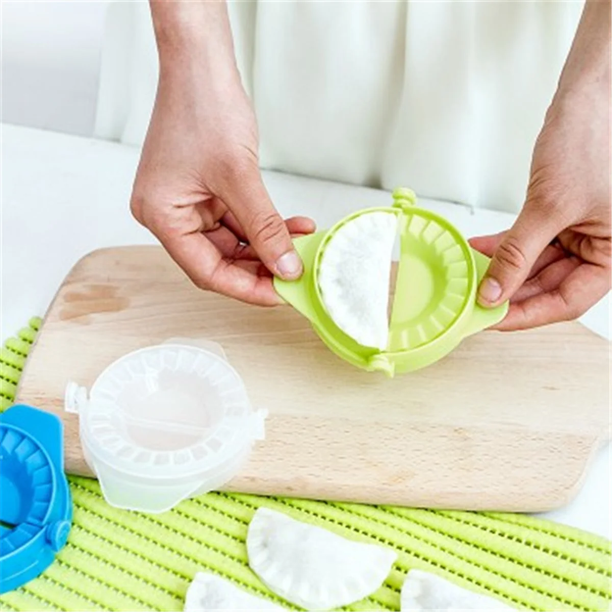 Creative Kitchen Manual Dumpling Maker Dumpling Mold Dumpling Clip Dumpling Clip Transparent