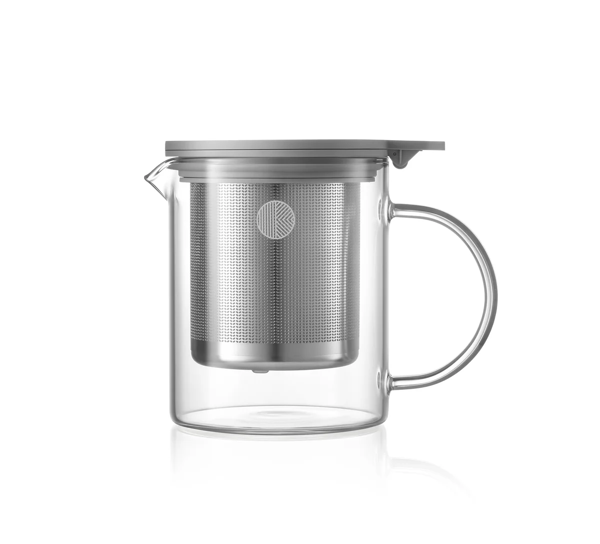 Buydeem北鼎 茶壶泡茶壶 含沥水杯 分离过滤  高硼硅玻璃  500ml