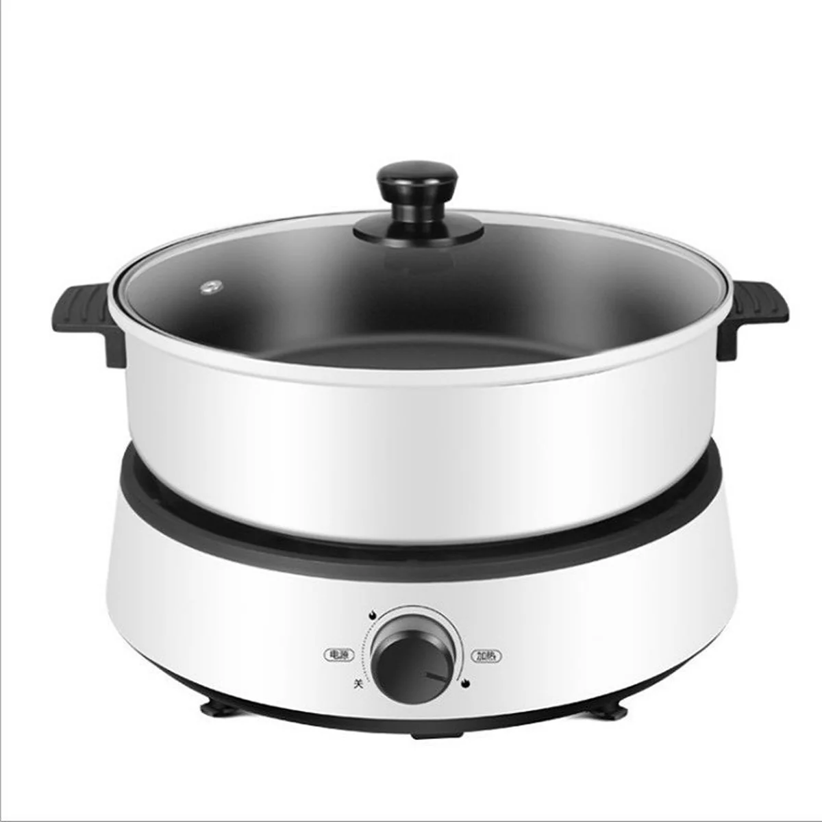 Becware Multifunctional electric heating pot Bec-DRG, split type, non-stick pot, 4L