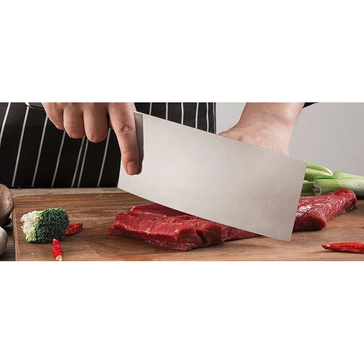 Prime Cook, Stainless steel cutter set, Professional use of each knife, Eight piece set
