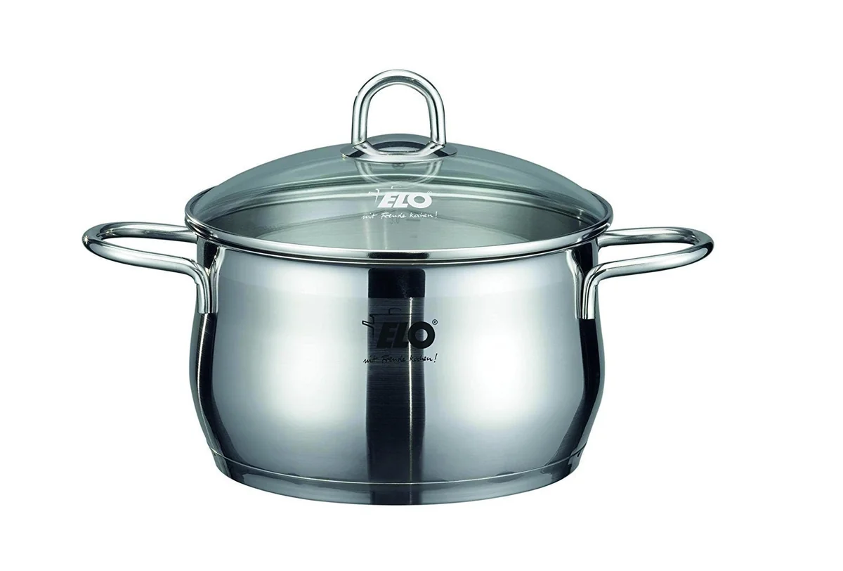 ELO 7件套不锈钢锅具套装90604 全能厨房烹饪组合 电磁炉通用