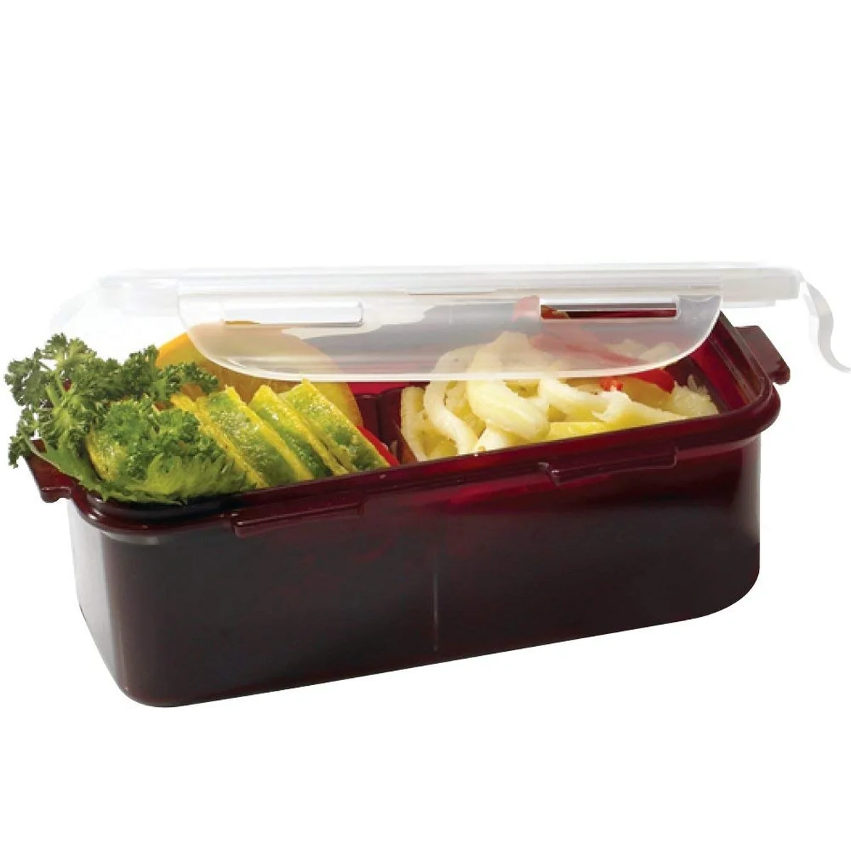 Lock&Lock Rectangular 3-Piece Lunch Box Set with Insulated Bag and Water Bottle HPL762RP