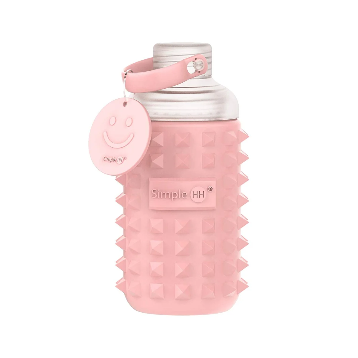 Simple HH Water Bottle Sports Water Container Traveling Bottle with Spike Silicone Protective Sleeve YH316GB