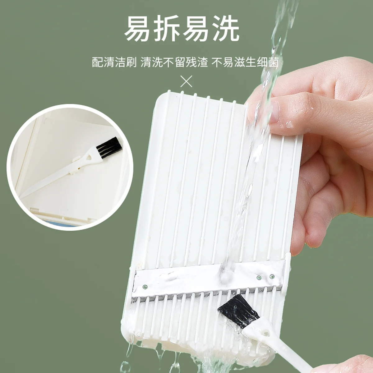 MZK Hand held Shredder Home Kitchen Multi functional Vegetable Slicer Meat Slicer