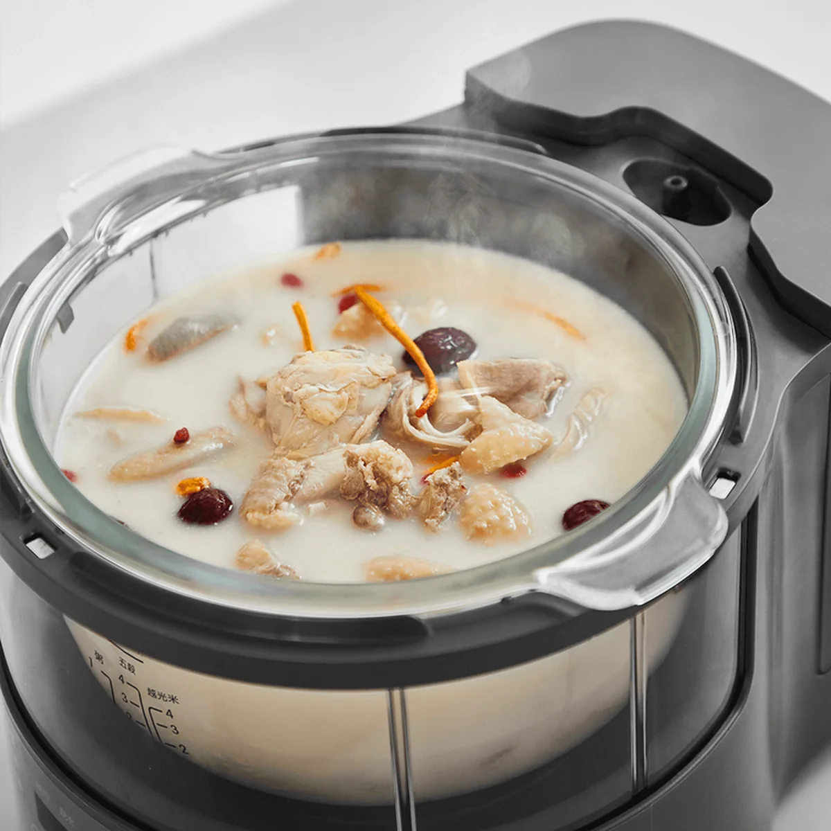 JOYOUNG, Rice cooker, F30S-S66, Micro pressure steam heating, Cooking visualization, 3L