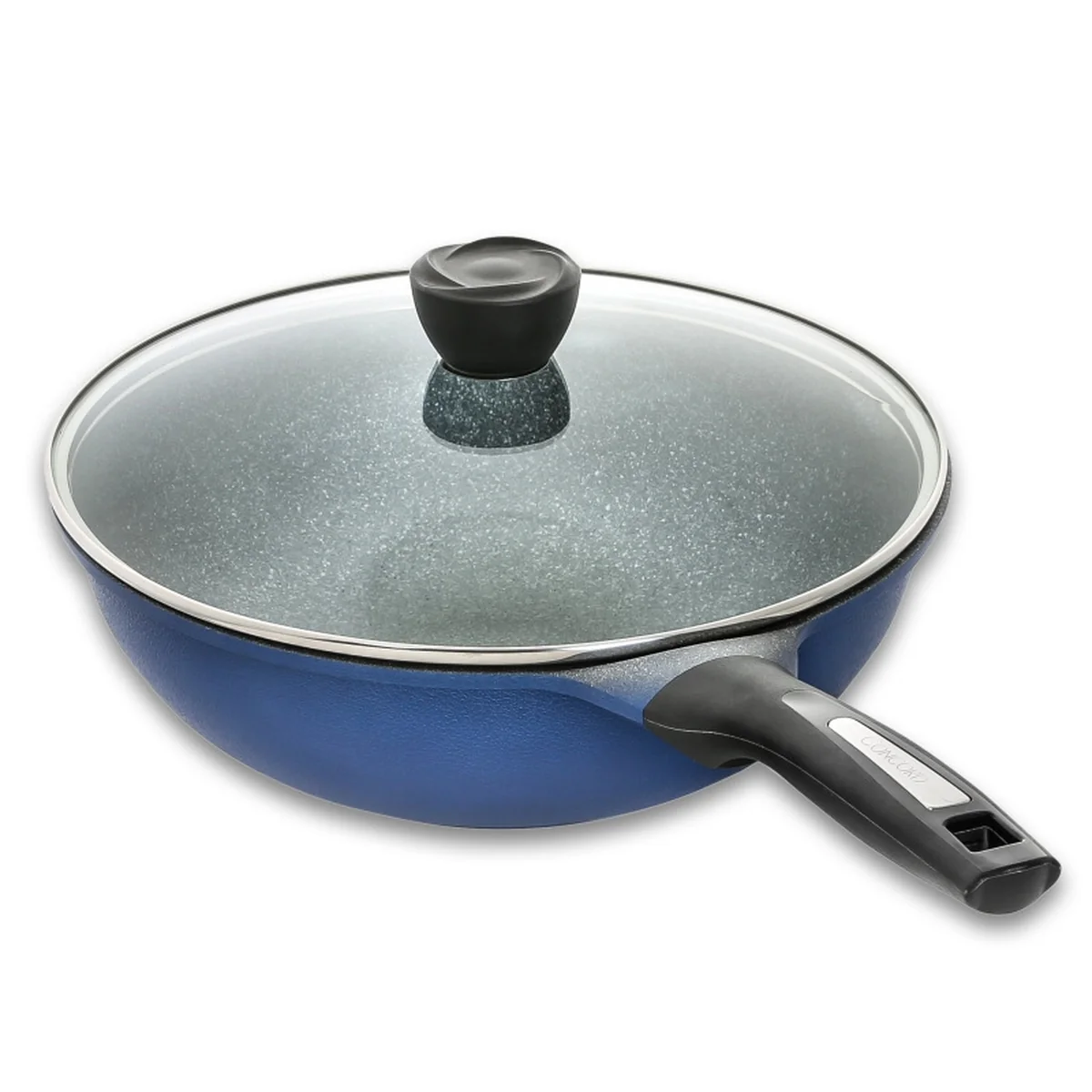 Concord Inoble non-stick wok, IWN-30 wear-resistant and easy to wash, less fumes, safe and healthy