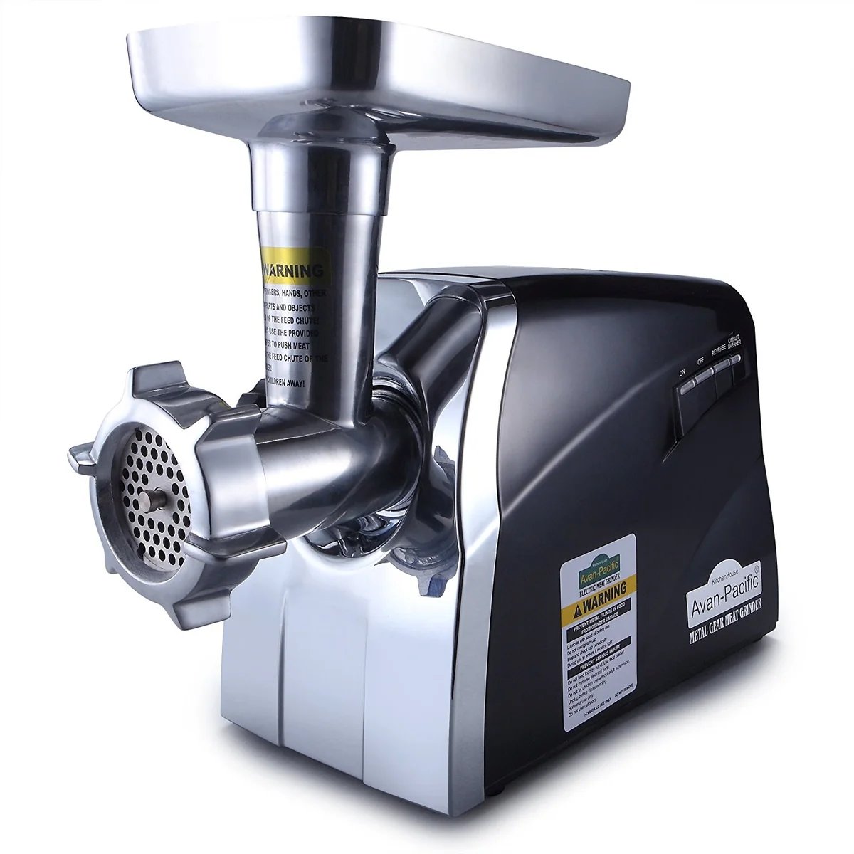 Avan-Pacific UMG-3010 LongLife Metal-Gear Heavy-Duty Electric Digital Light Touch Meat Grinder