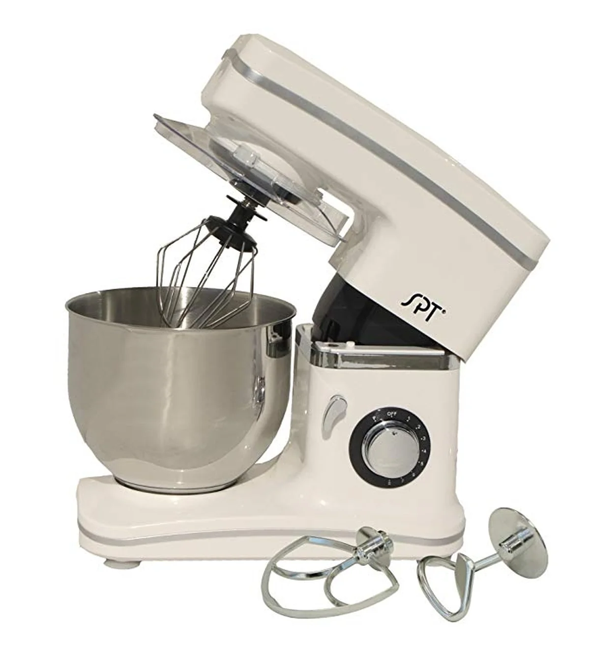 SPT 8-Speed Stand Mixer 650W Electric Multifunctional Mixer MM-106W 5.2L