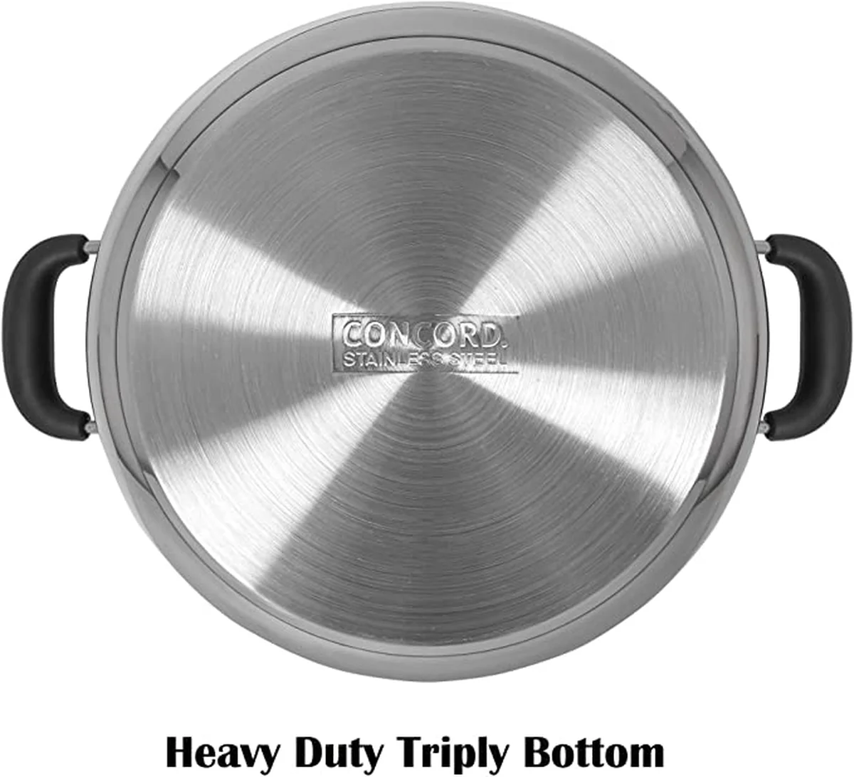 Concord three-layer stainless steel steamer S1006-30 multi-purpose 30 cm easy to clean