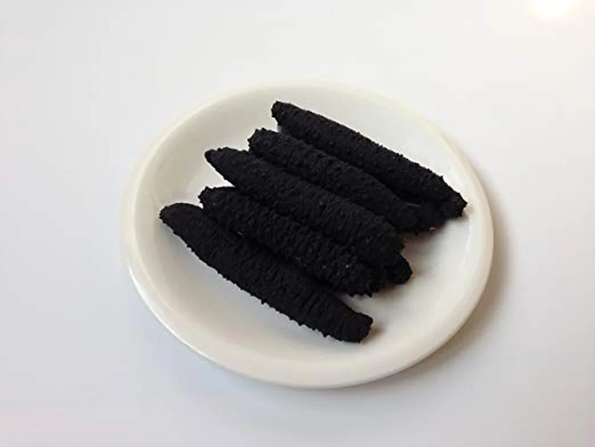 Haishentianxia Wild Black Spike Dried Atlantic Sea cucumber EU001