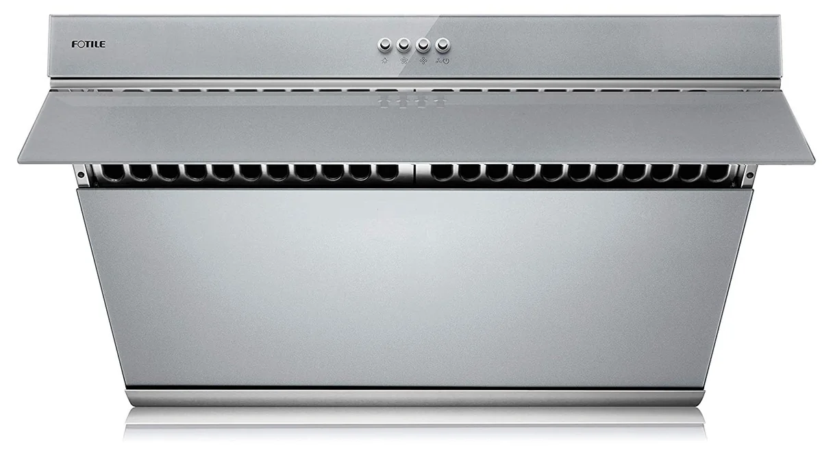FOTILE JQG7502.G 30" Range Hood Under Cabinet Kitchen Stainless Steel Wall Mount with Mechanical Button gray
