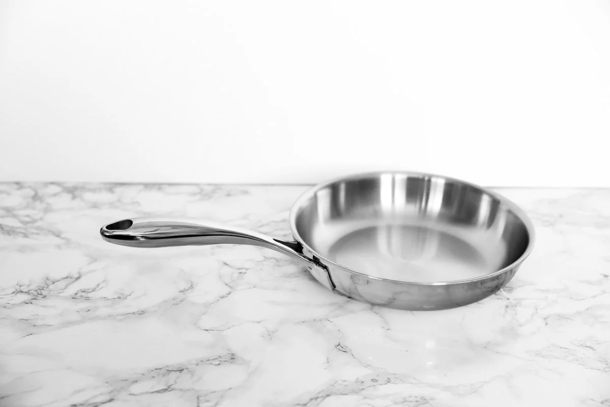 Duratux stainless steel three-layer 10-piece cookware set (silver)