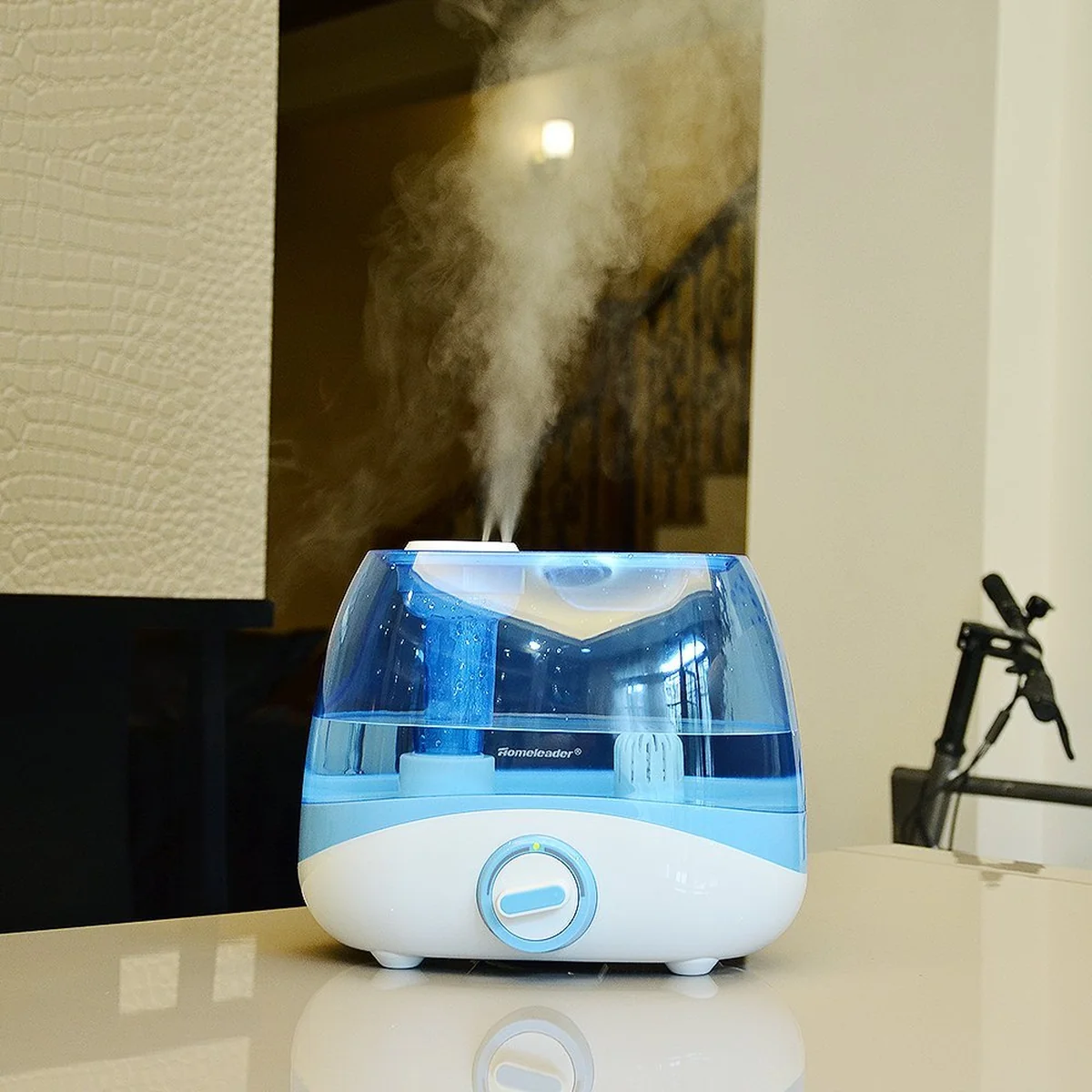 Homeleader J04-054 Ultrasonic Air Humidifier, Cool Mist Humidifier with 5L