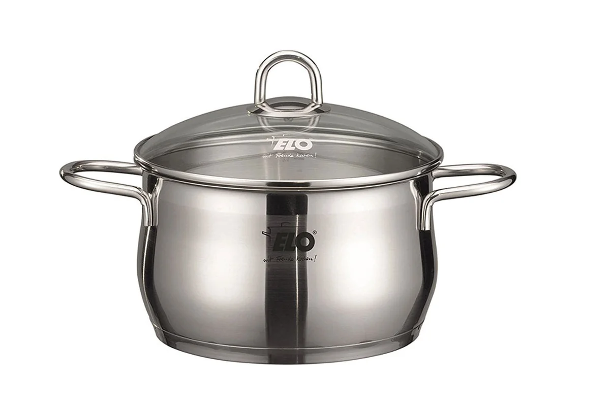 ELO Platin Stainless Steel Kitchen Induction Cookware Pots and Pans Set (90520)