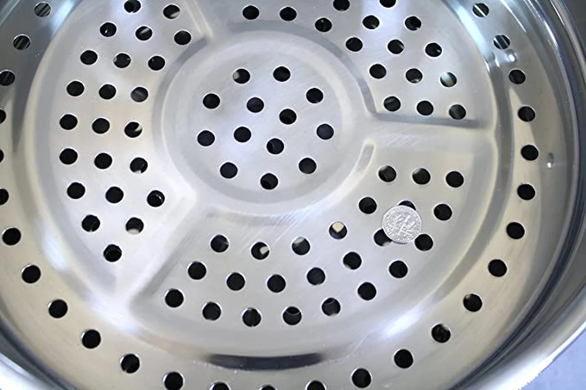 Concord three-layer stainless steel steamer S1006-30 multi-purpose 30 cm easy to clean