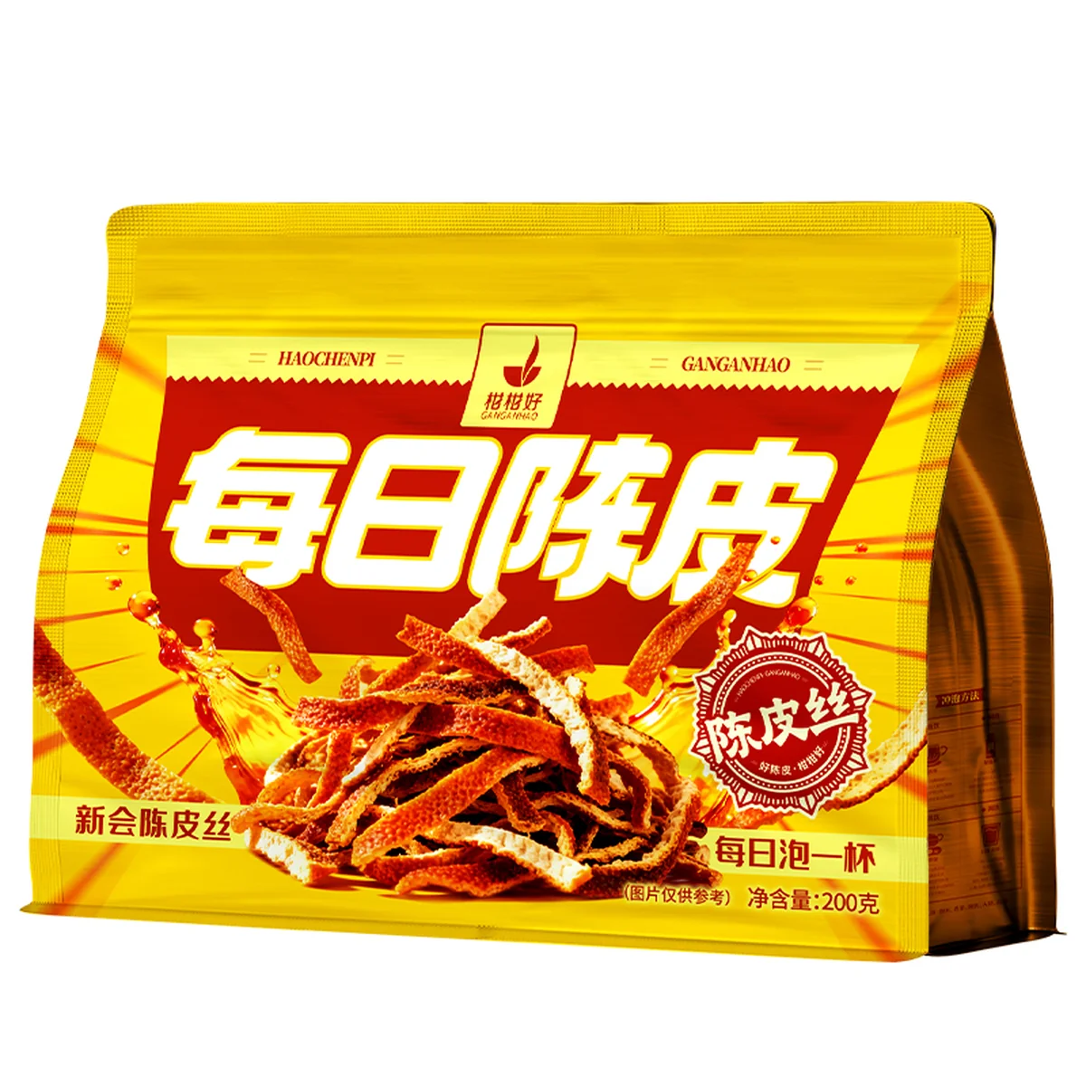 【中国直邮，时效7-15天】柑柑好 每日陈皮 新会陈皮丝泡水喝 日常滋补养生200g/袋