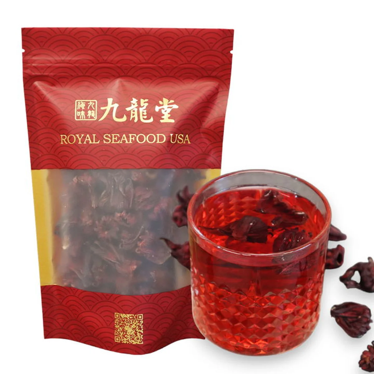 九龍堂 洛神花玫瑰茄 泡水喝 清血管 养颜瘦身 56g