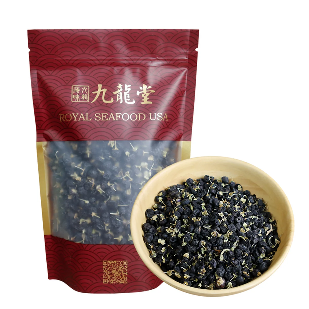 九龍堂 精选黑枸杞即食 花青素花果茶 滋补佳品 8oz