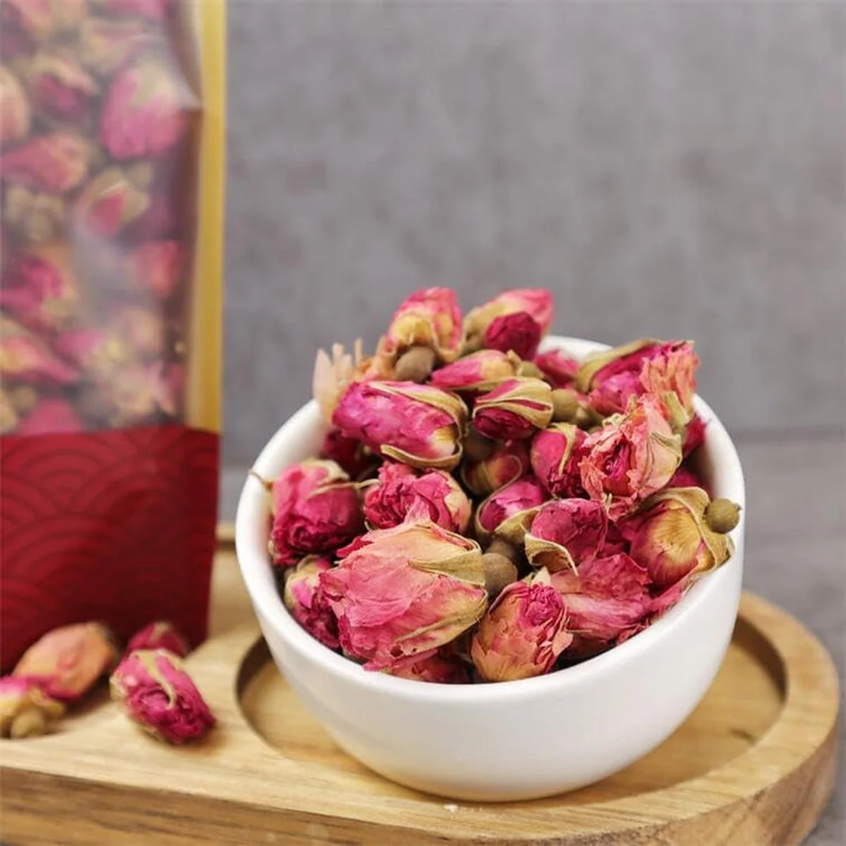 JiuLongTang Premium Large Rose Bud Tea 4oz