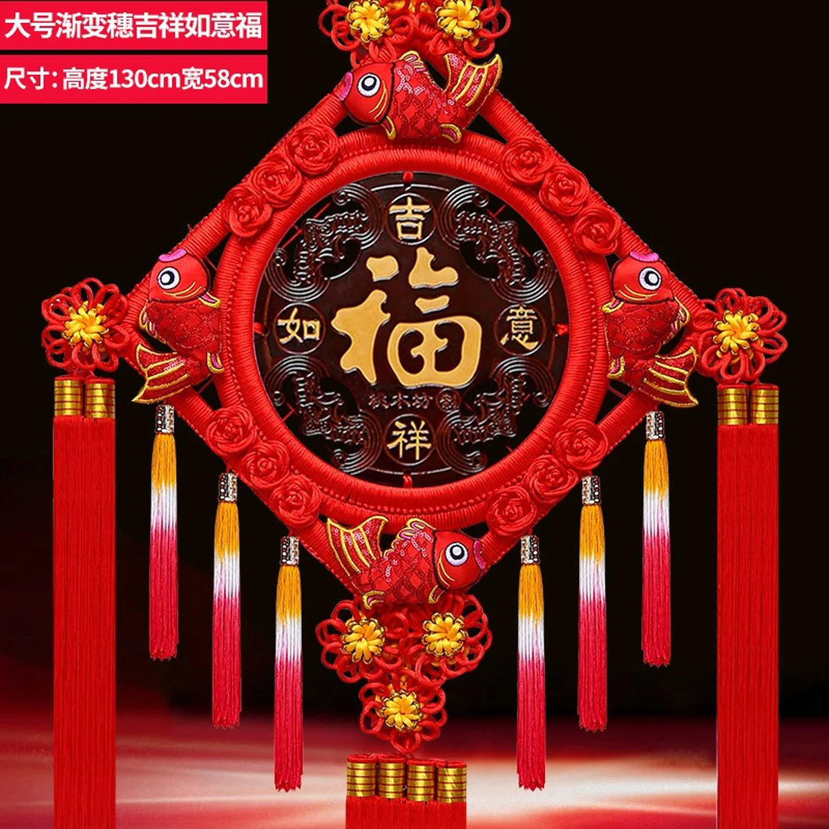[Direct mail from China, delivery time is 10-15 days] Huanglifang Chinese Knot Pendant Living Room Entrance Ornament ASD2341 Hand-woven Various Matches