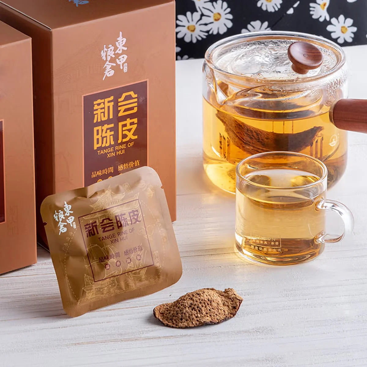 【Direct shipping from China, 10-15 days】Dongjia Granary 10 Years Old Dried Xinhui Citrus Peel 40g * 1 box
