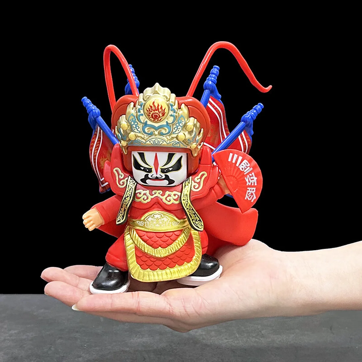 【China Direct Shipping, Time Limit 10-15 Days】Gift Assignment Sichuan Opera Face-Changing Doll Doll CJBLWJ001 Brilliant Colour Meticulous Workmanship Journey to the West (Manually Changing 6 Faces)