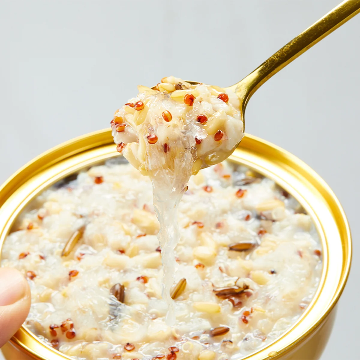 Yanzhiwu Instant Bird's Nest Breakfast Porridge, Small Coconut Bird's Nest Porridge, 660mg/bowl, Bird's Nest Ingredients: 252g*6 bowls/gift box