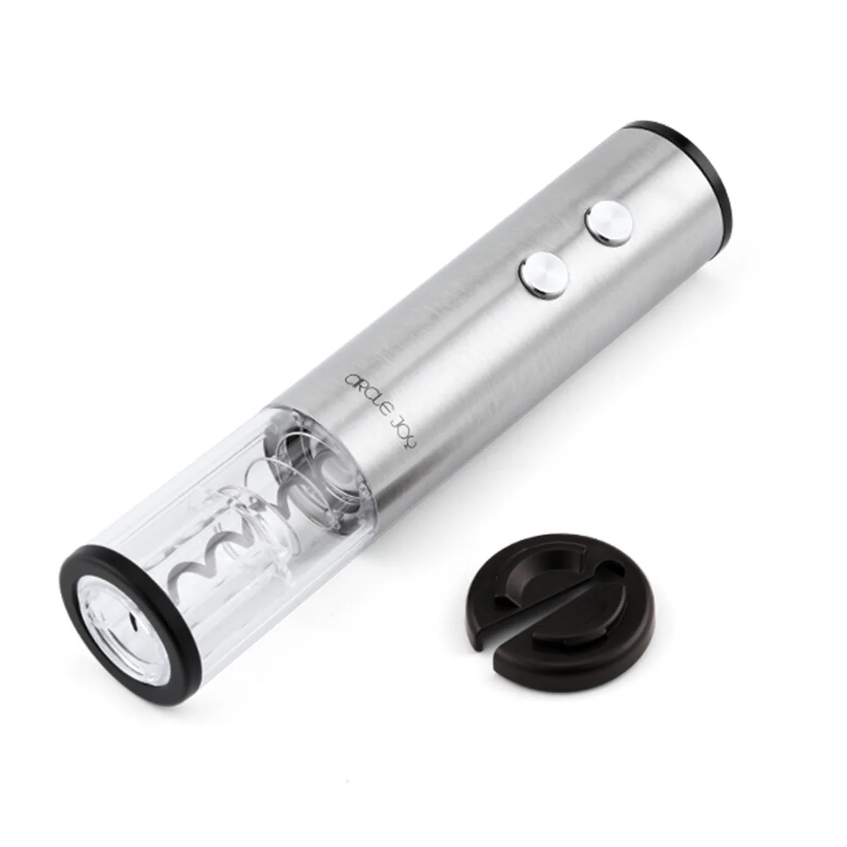 【China Direct Shipping, 10-15 days】Circle joy Electric Wine Opener Stainless Steel Corkscrew CJ-EKPQ01 Exquisite Atmosphere Long Lasting (Battery Included)