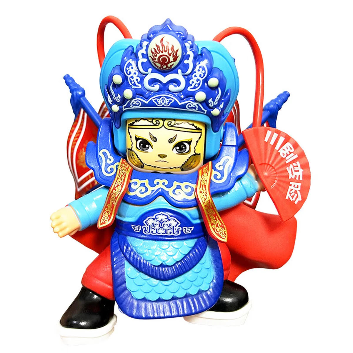 【China Direct Shipping, Time Limit 10-15 Days】Gift Assignment Sichuan Opera Face-Changing Doll Doll CJBLWJ001 Brilliant Colour Meticulous Workmanship Journey to the West (Manually Changing 6 Faces)