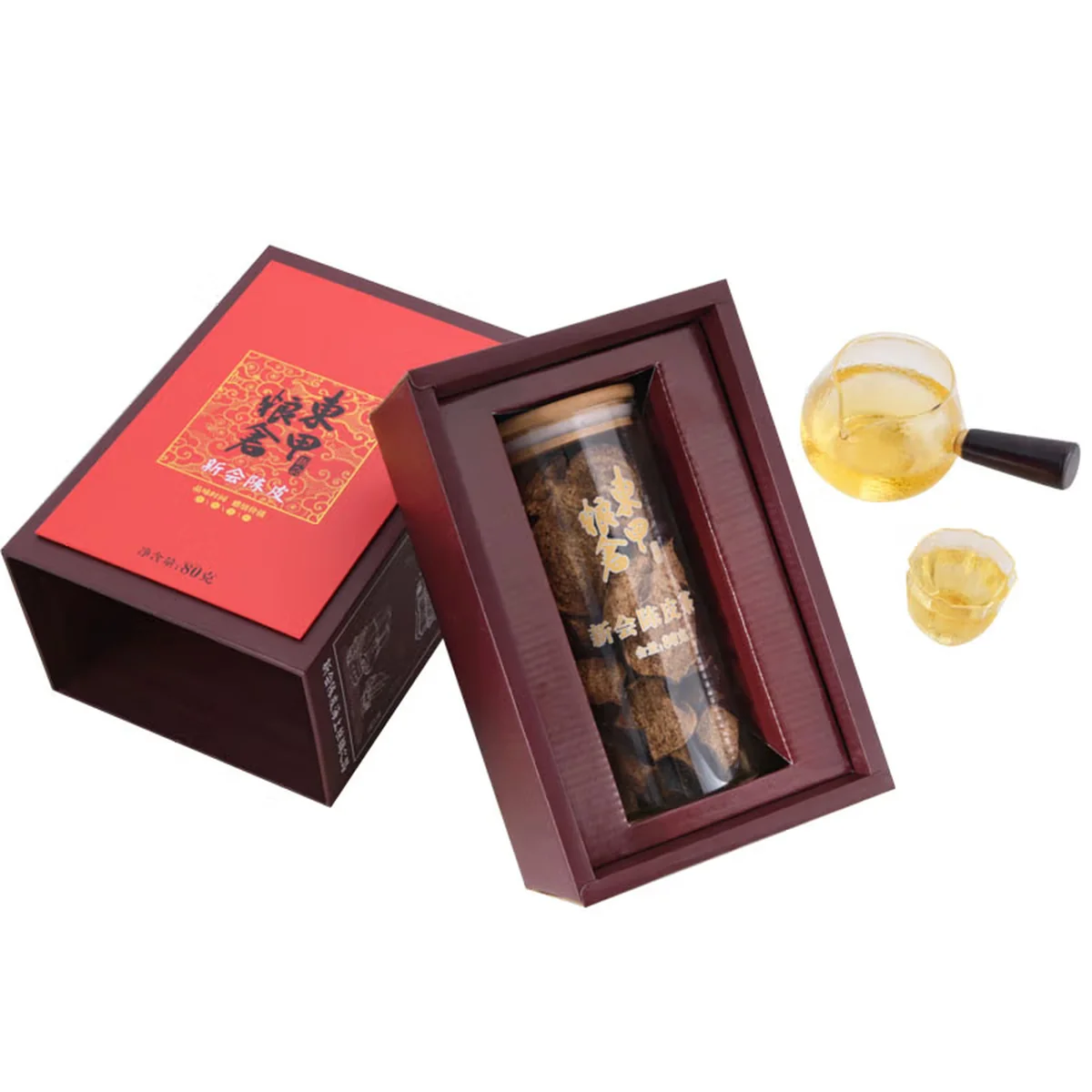 Dongjia Granary 15 Years Xinhui Old Chenpi Natural Drying Natural Aging Sealed Jar 80g