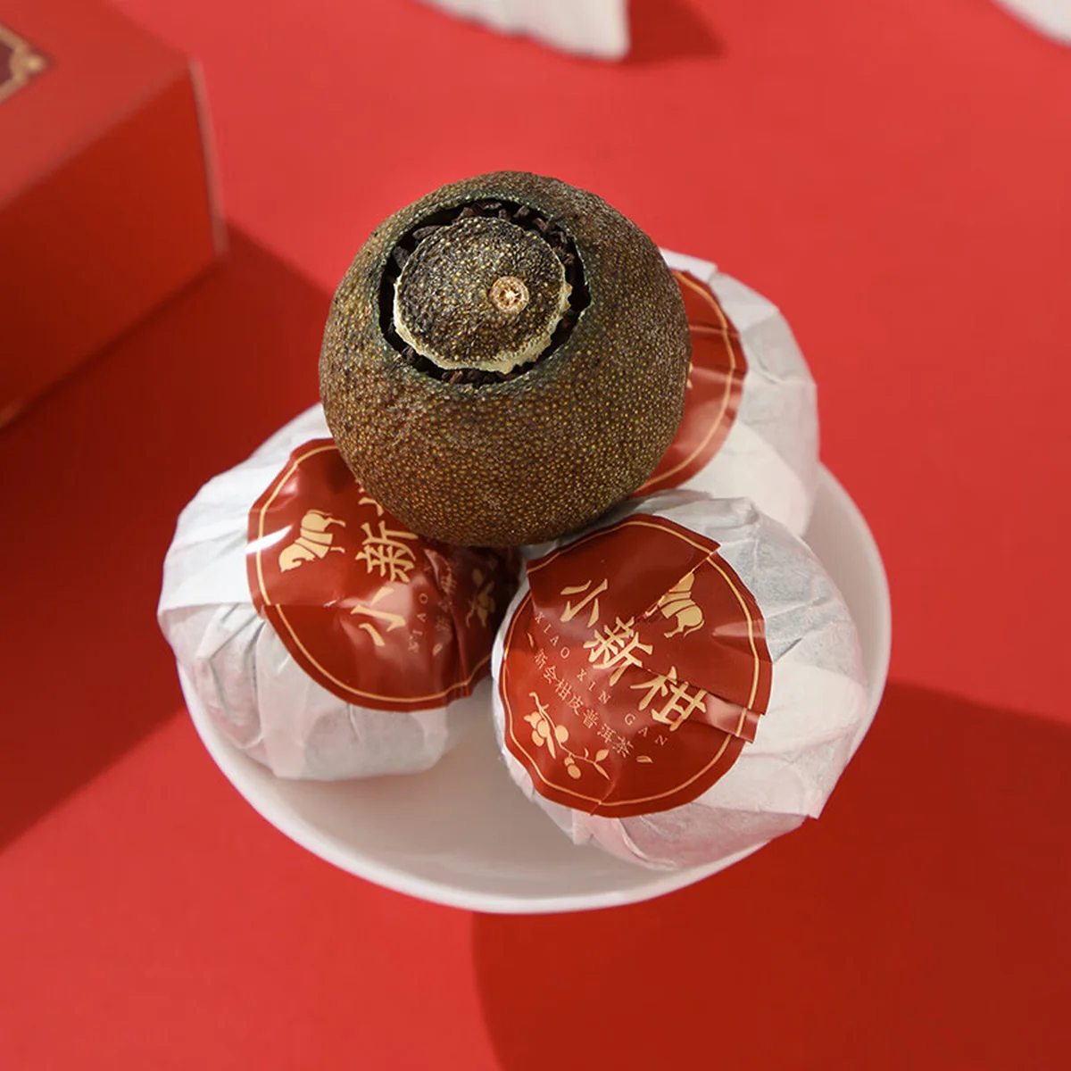 [Direct mail from China, delivery time is 10-15 days]Bama Xiaoqinggan Mandarin Pu'er Tea Xinhui Mandarin & Three Years Aged Pu'er Bird's Paradise Large Can 250g The more the better·Xiaoxingan