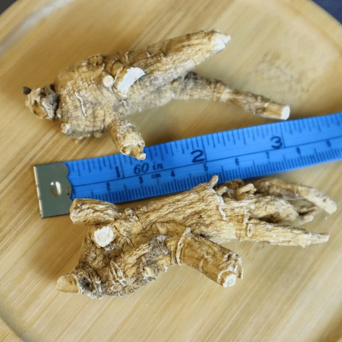 JiuLongTang Wisconsin Semi-Wild “Tiger Claw” American Ginseng · 7–8 Years · Sliced or Whole Root (4 oz)