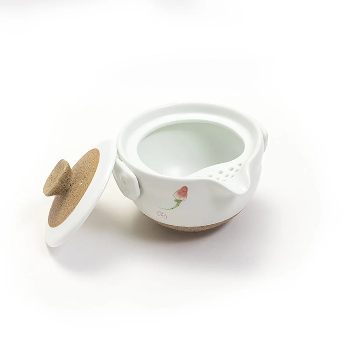 【中国直邮，时效10-15天】正山堂 沐荼 快客杯 茶具套装 便携式旅行茶具小套装随身户外露营快客杯  900205