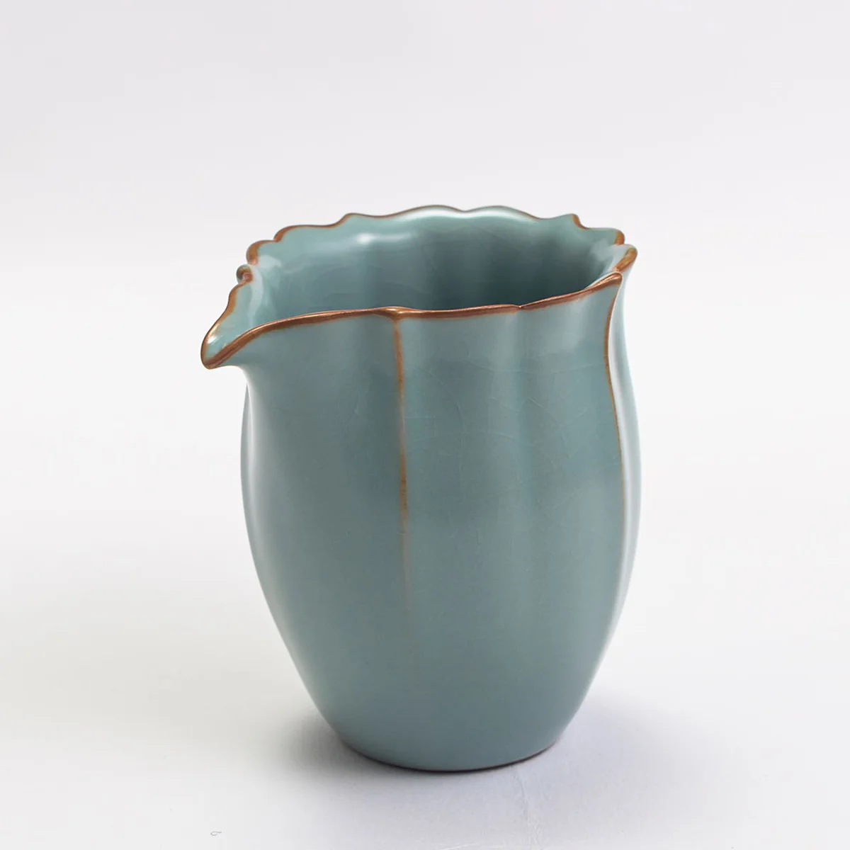 【 China Direct Mail, Time 10-15 Days 】 Zhengshantang Ru Kiln Fair Cup Tea Cup Bean Green