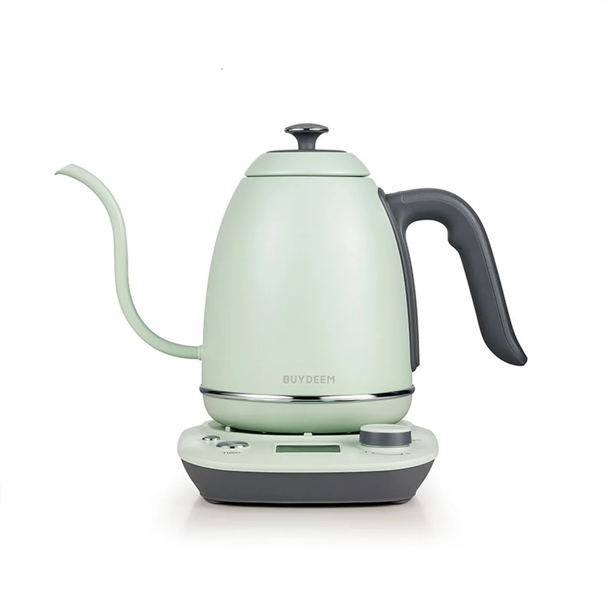 Buydeem北鼎 手冲泡茶壶K821 专业手冲泡茶咖啡长嘴壶 轻松控水 小巧不占地 三色可选-浅绿色