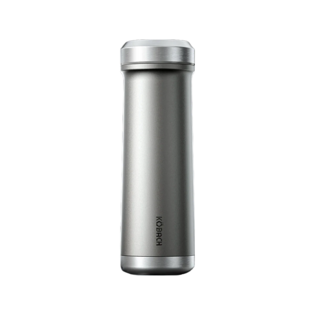 Kobach Titanium Crystal Series Pure Titanium Vacuum Insulated Mug 450mL (Intercloud Grey)