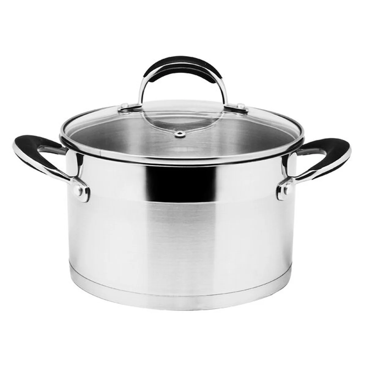 Prime Cook Stainless steel soup pot, With glass lid, 3.0QT 20cm