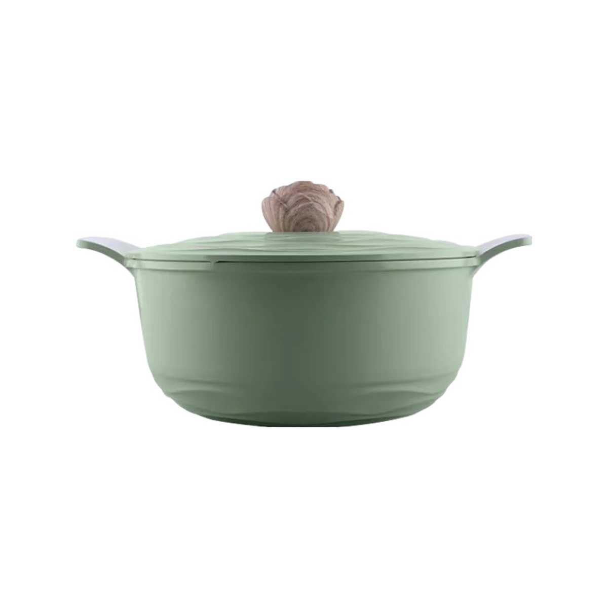Amercook Forest Flower Series Ceramic Non stick Soup Pot Induction Cooker Gas Stove Universal 24cm Green