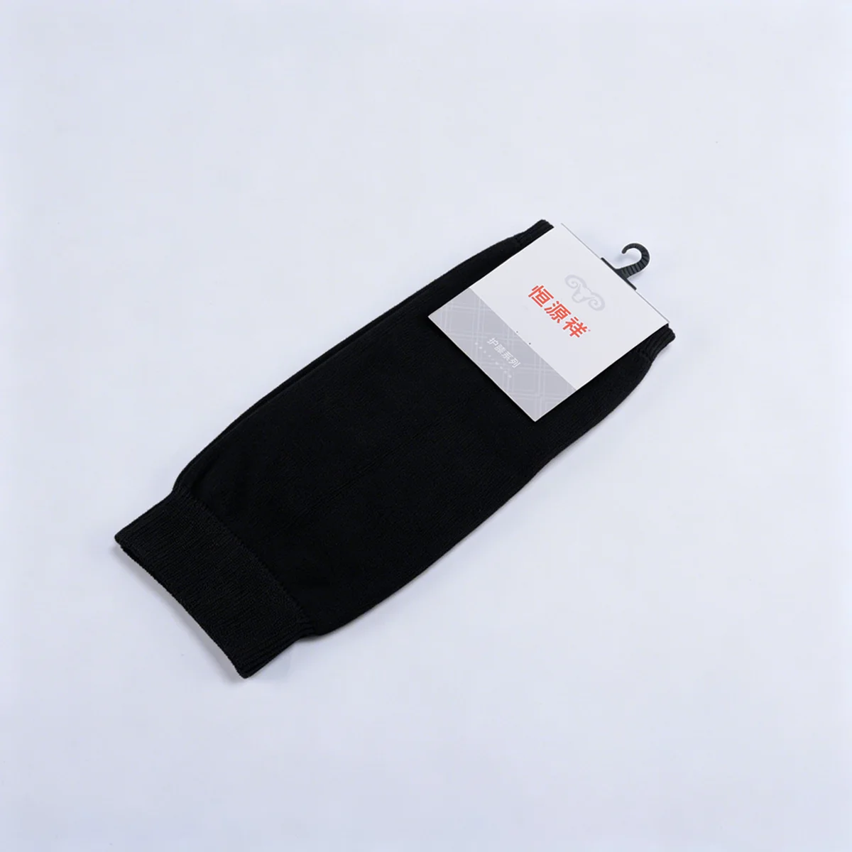 【China Direct Mail, Delivery Time 8-20 Days】HENGYUANXIANG Combed-Cotton Knee Pads, Focused Knee Protection, Selected Premium Xinjiang Cotton, Black, 29*12cm