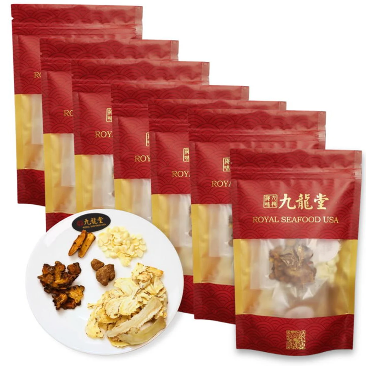 JiuLongTang Sheng Hua Soup One Week Set Postpartum Recovery Blood Nourishing and Stasis Relief 1 Pack/7 Packs