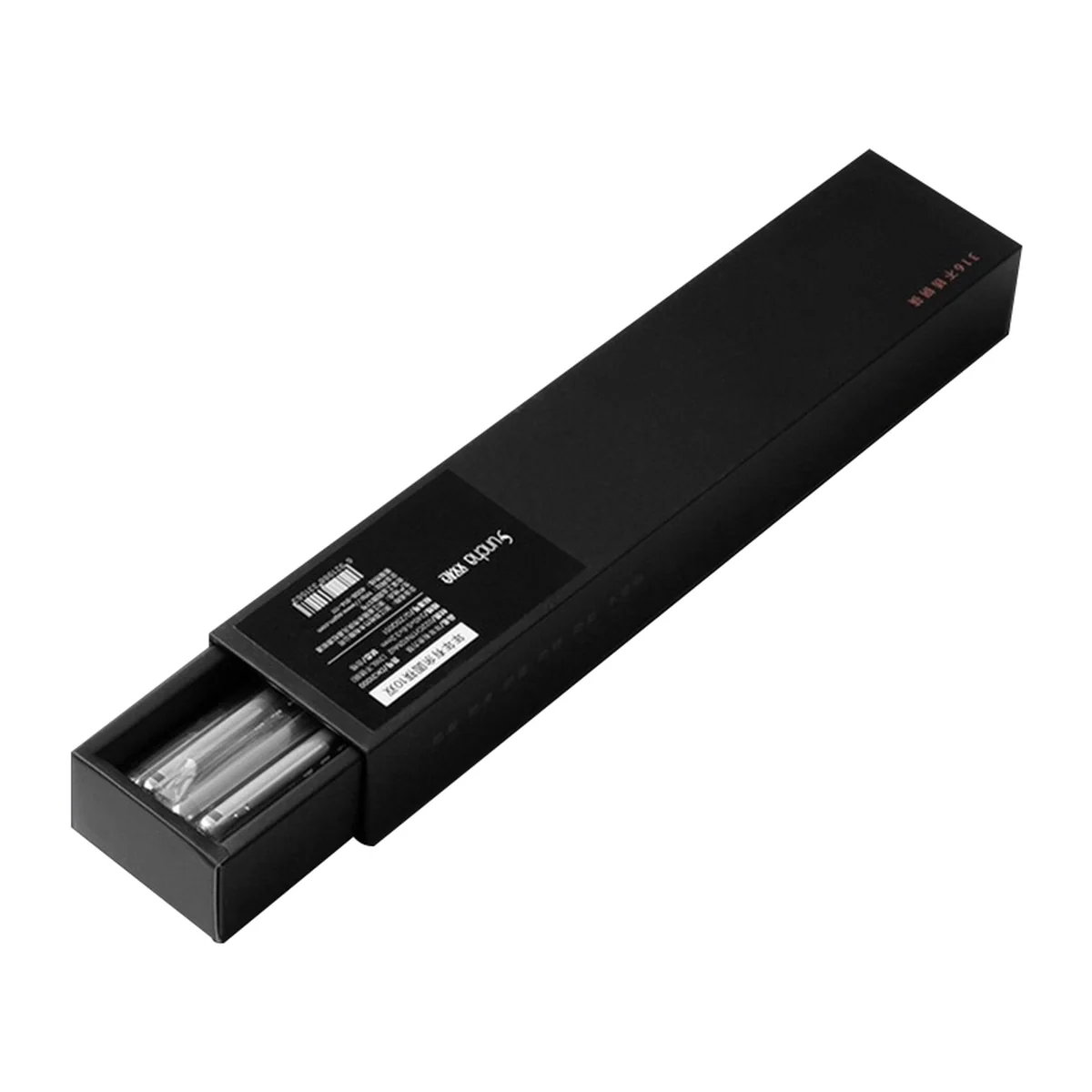 316L stainless steel antibacterial anti-slip chopsticks, more than every year square chopsticks, 10 pairs